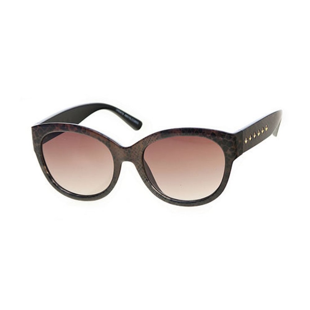 Brown Studded Sunglasses